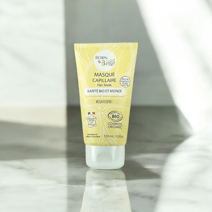 Masque capillaire Nourrissant Monoï bio et Karité