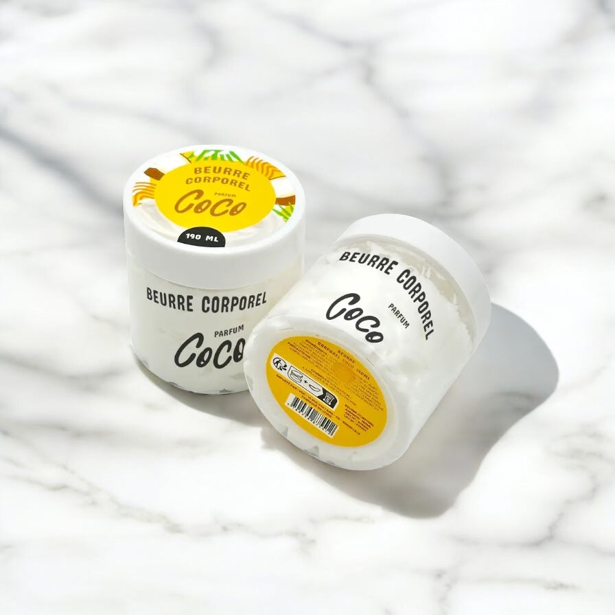 Beurre Corporel fouetté - Senteur Coco -