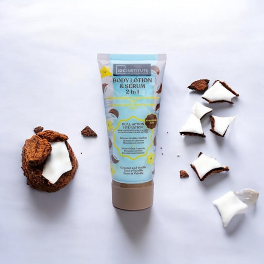 LOTION POUR LE CORPS & SÉRUM 2 en 1 VANILLE ET HUILE DE COCO